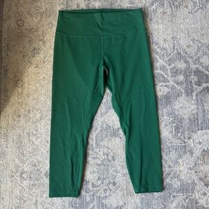 Lululemon Athletica Forest Green Align High Rise Crop